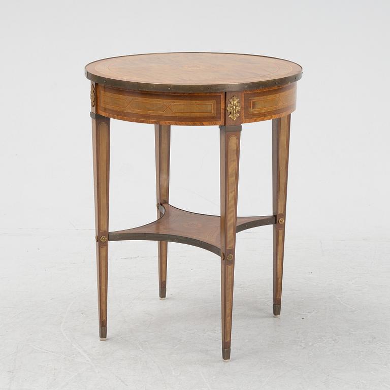 Gustaf Sahlholm, a Gustavian style sidetable, Stockholm, around 1900.