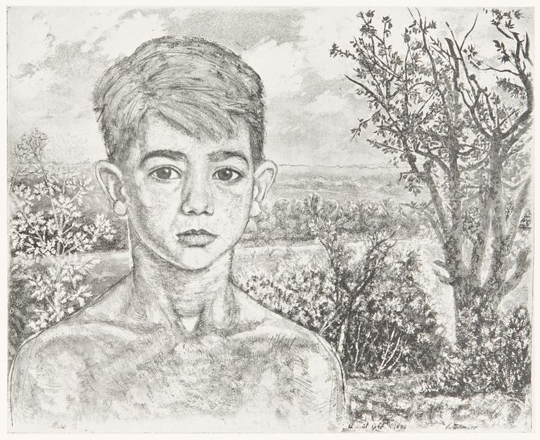 FOLDER, 18 offset prints, Bergendahls, Göteborg 1954.