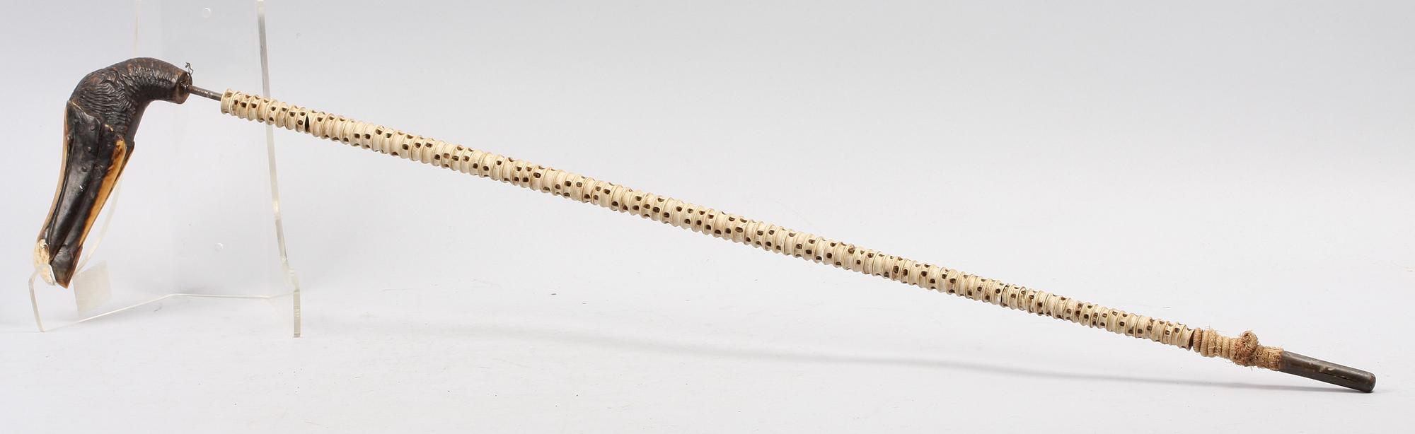 KÄPP, ben, trä, 1800/1900-tal.