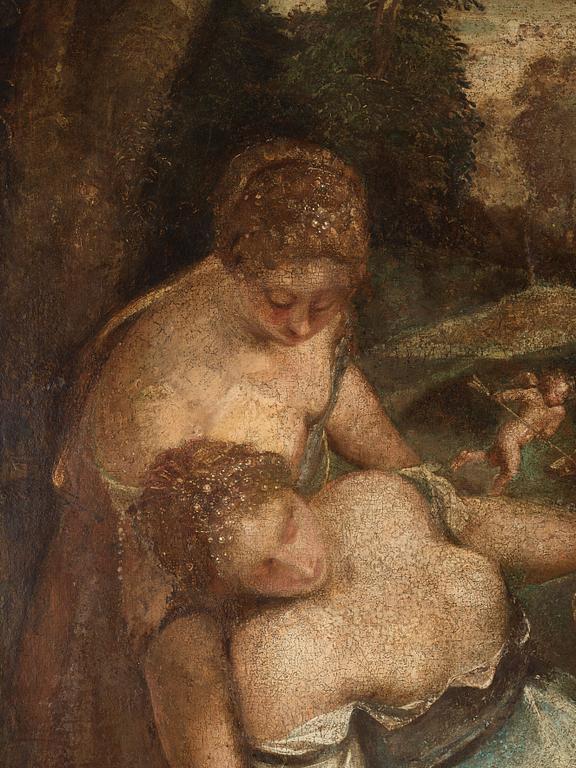 Jacopo Robusti Tintoretto, hans ateljé, Adonis död. (Venere sviene di fronte ad Adone morto).