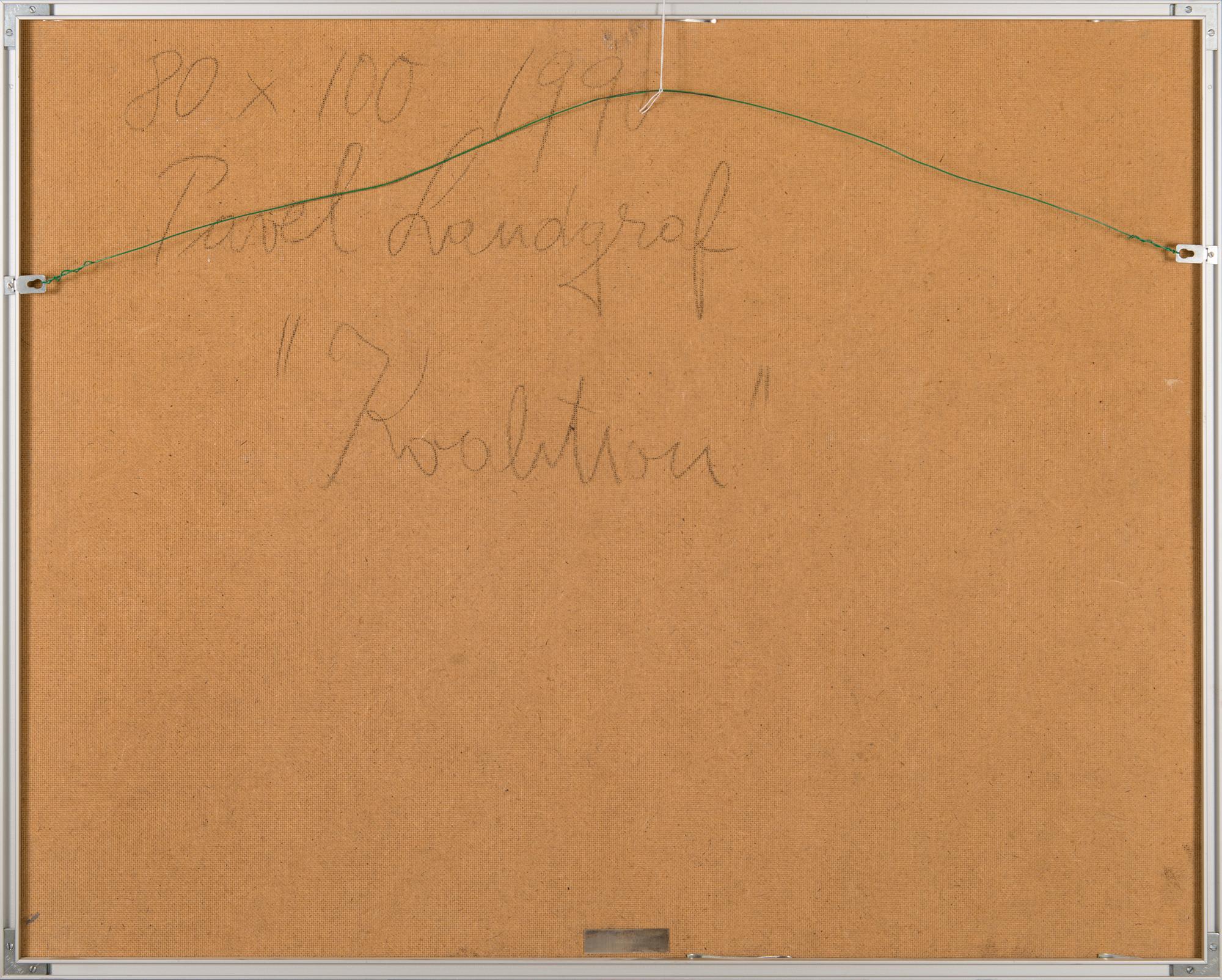 PAVEL LANDGRAF, signeerattu ja päivätty -90.