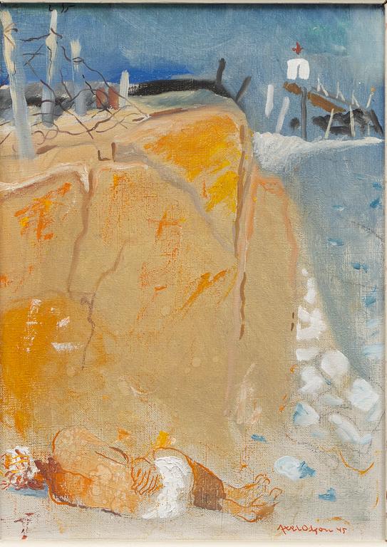 Axel Olson, Translation: "On the beach".