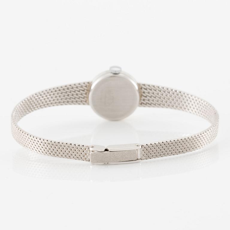 Helvetia, wristwatch, 18K white gold with diamonds.