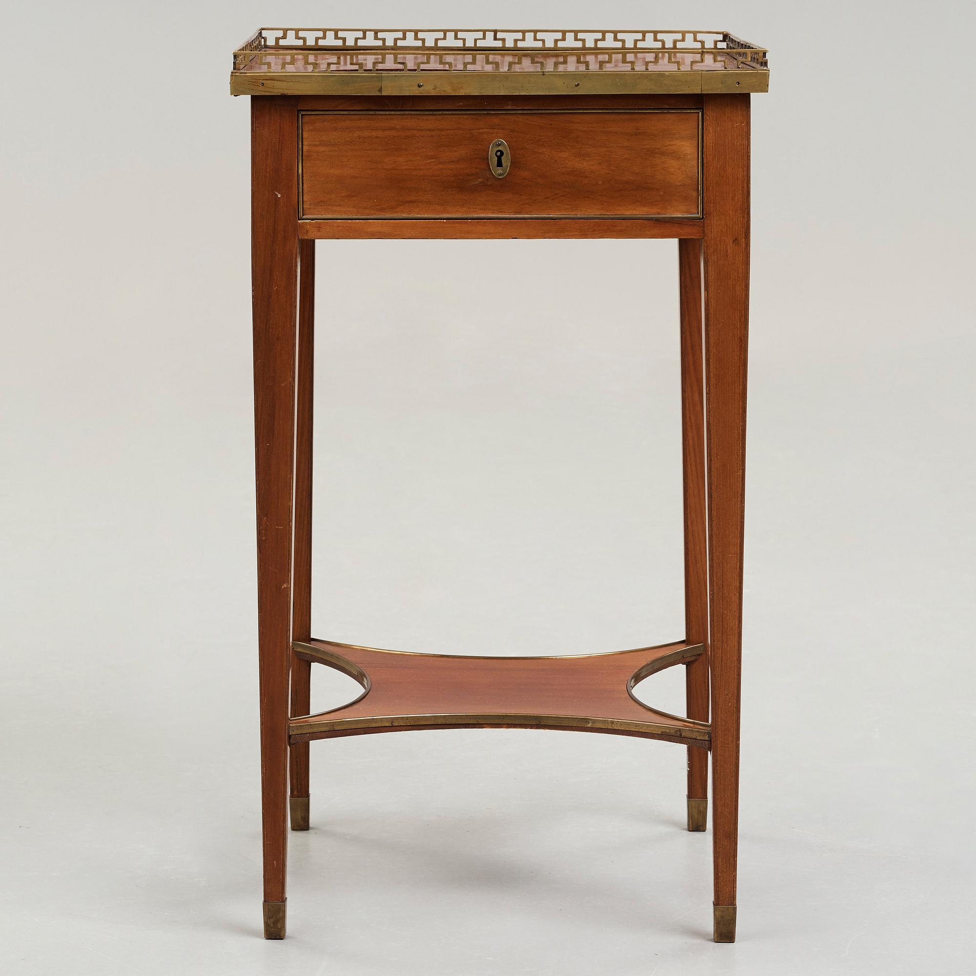 A late Gustavian late 18th century table.