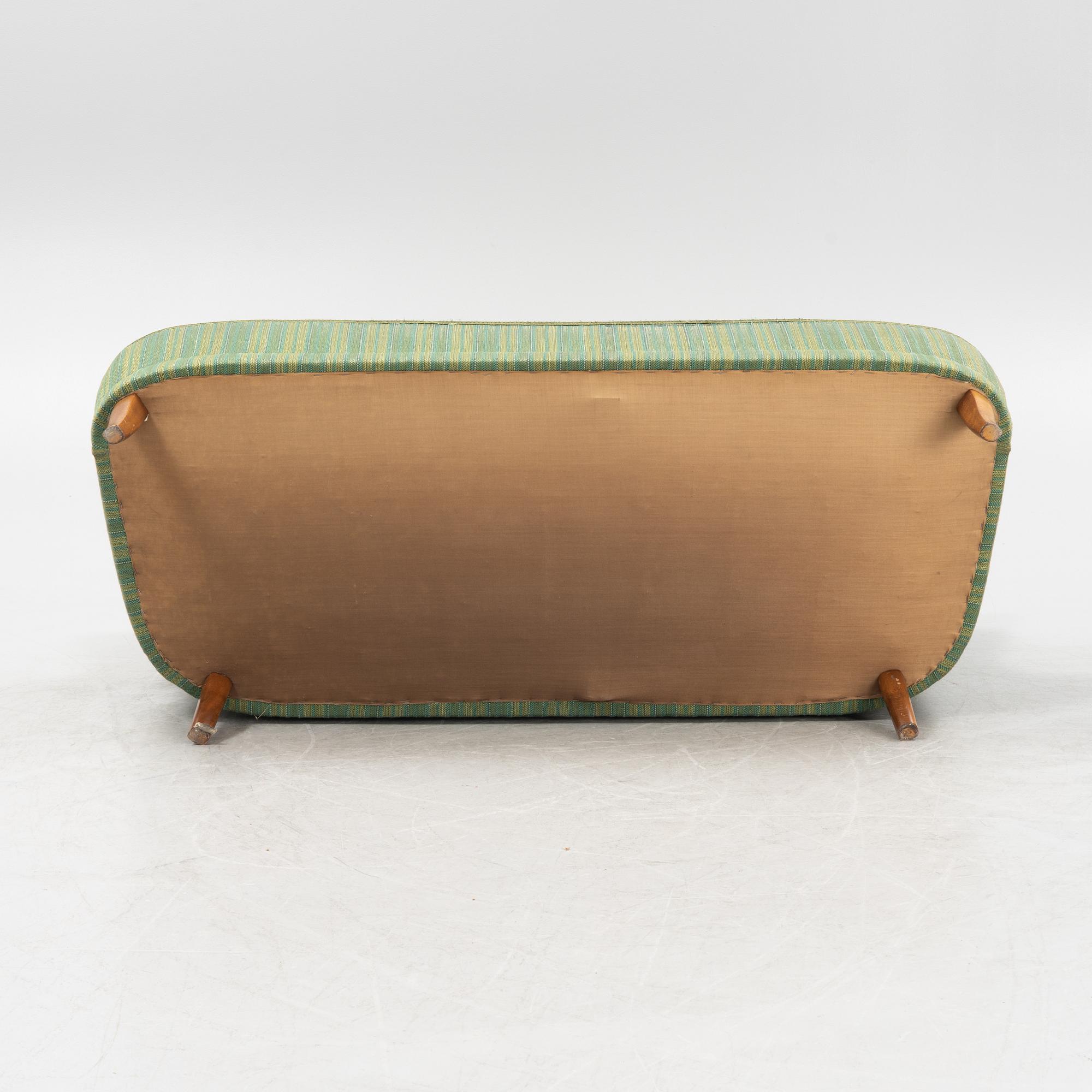Carl Malmsten, a 'Gävle' sofa, second half of the 20th century.