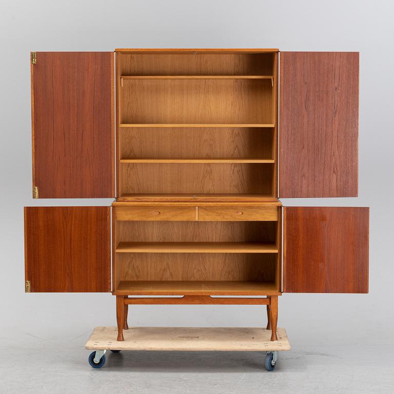 A 'Krus' teak cupboard by Yngve Ekström for Westbergs, designed 1955.