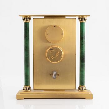 Jaeger-LeCoultre, bordsur, "Thermometer/Barometer", 21 x 6 x 23 cm.