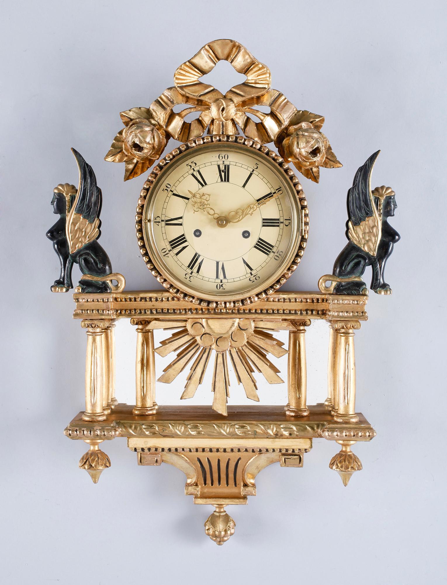 VÄGGPENDYL, sengustaviansk stil , 1900-talets början.