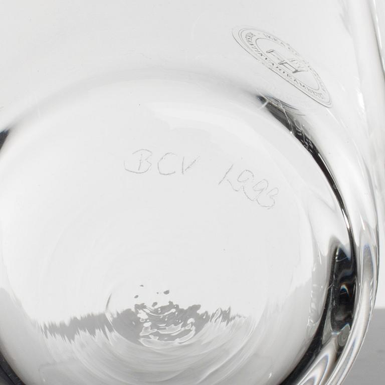 12 drinking glasses from IKEA's 18th century collection, 1990s.