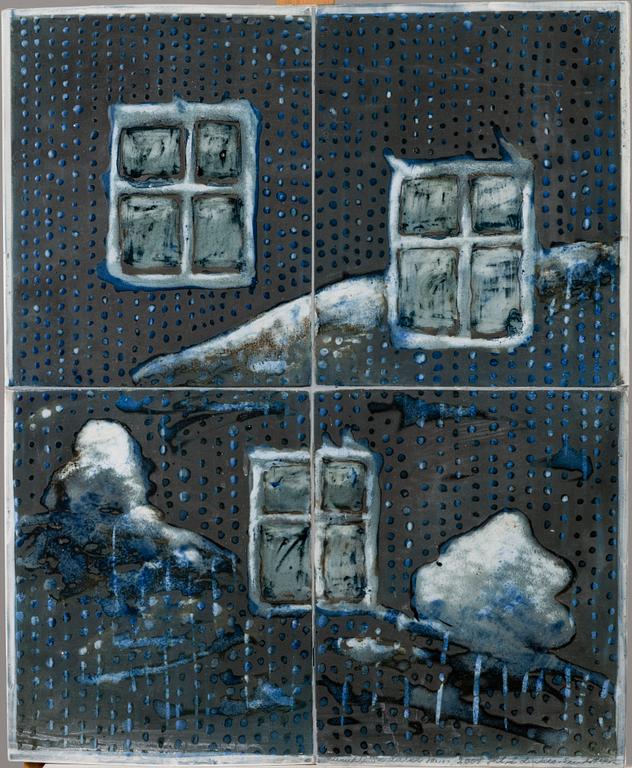 HELJÄ LIUKKO-SUNDSTRÖM,  unik relief, signerad Heljä Liukko-Sundström 2009.