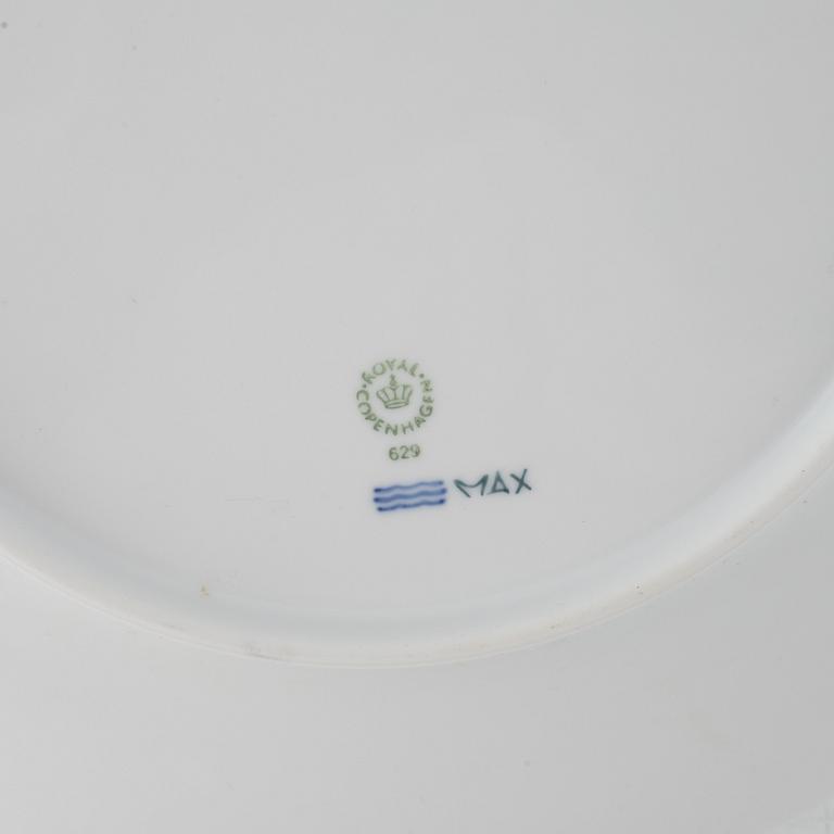 28 pieces of an 'elements' dinner service, Royal Copenhagen, Denmark.