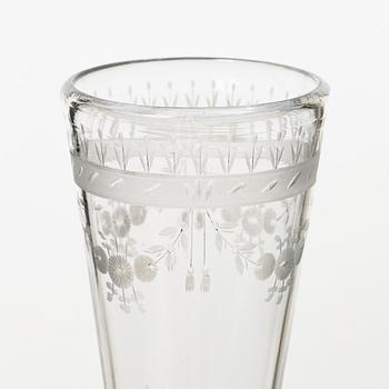 Champagne glasses, 12 pcs, circa 1900.