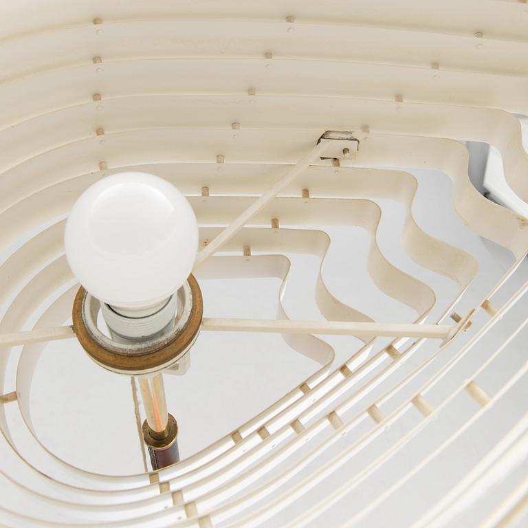 ALVAR AALTO, LATTIAVALAISIN, A 805 "Enkelinsiipi". Valmistanut Valaistustyö. Suunniteltu 1954.