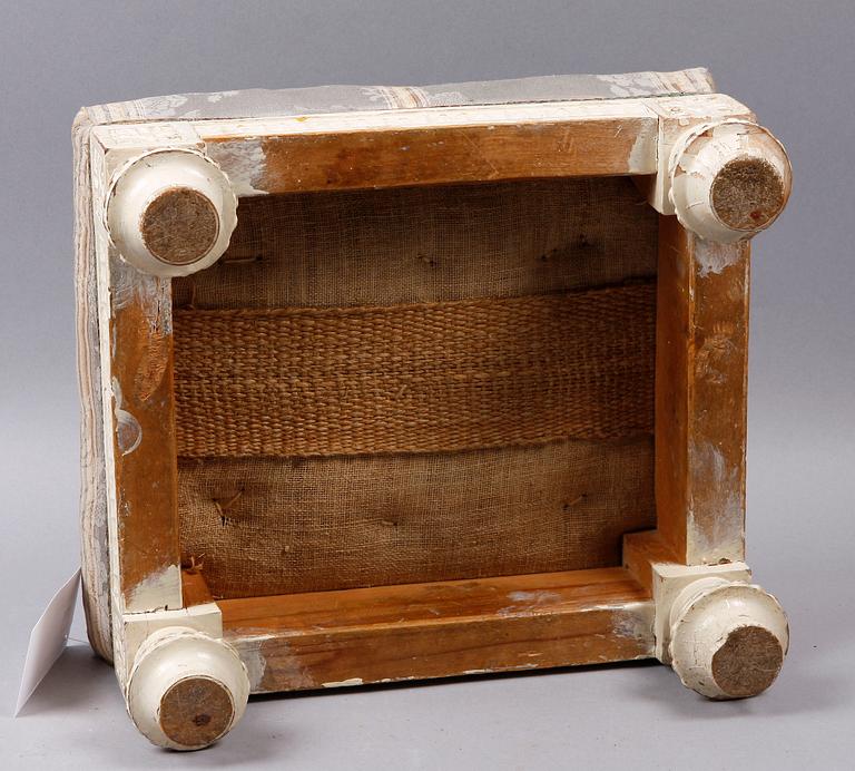 FOTPALL, delvis gustaviansk, sent 1700-tal.