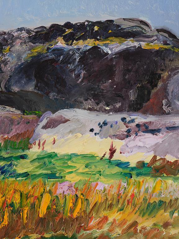 Lena Cronqvist, "Berget, Rundholmen".