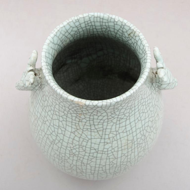 URNA, porslin, Kina, 1900-/2000-tal.