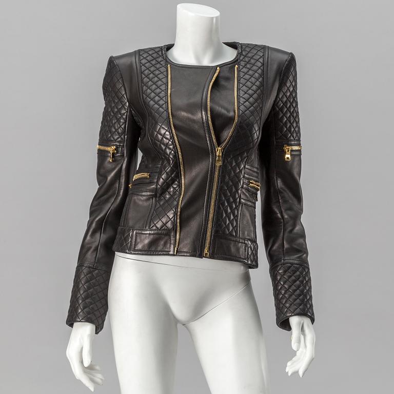 SKINNJACKA, Balmain, storlek 36.