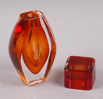 VAS samt OBJEKT, glas, Ventana.
