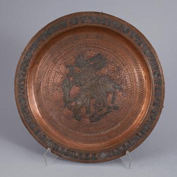 FAT, koppar, Persien, 1800-tal.
