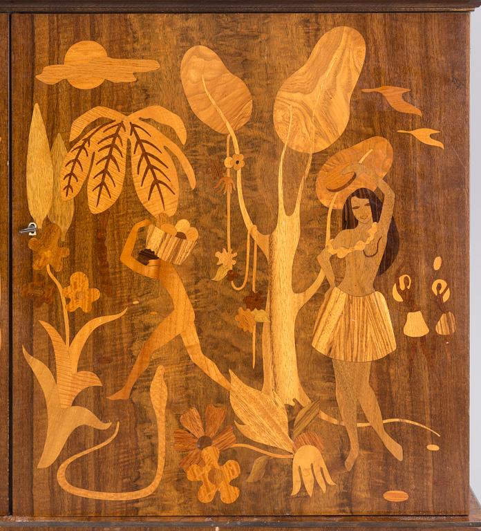 SKÅP, Swedish Modern, "Tahiti", Reiners Möbler, Mjölby, 1930-tal.