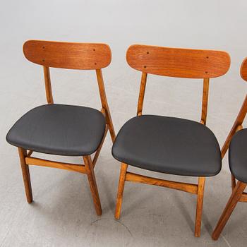 Chairs, 6 pcs, Farstrup, 1960s, Denmark.