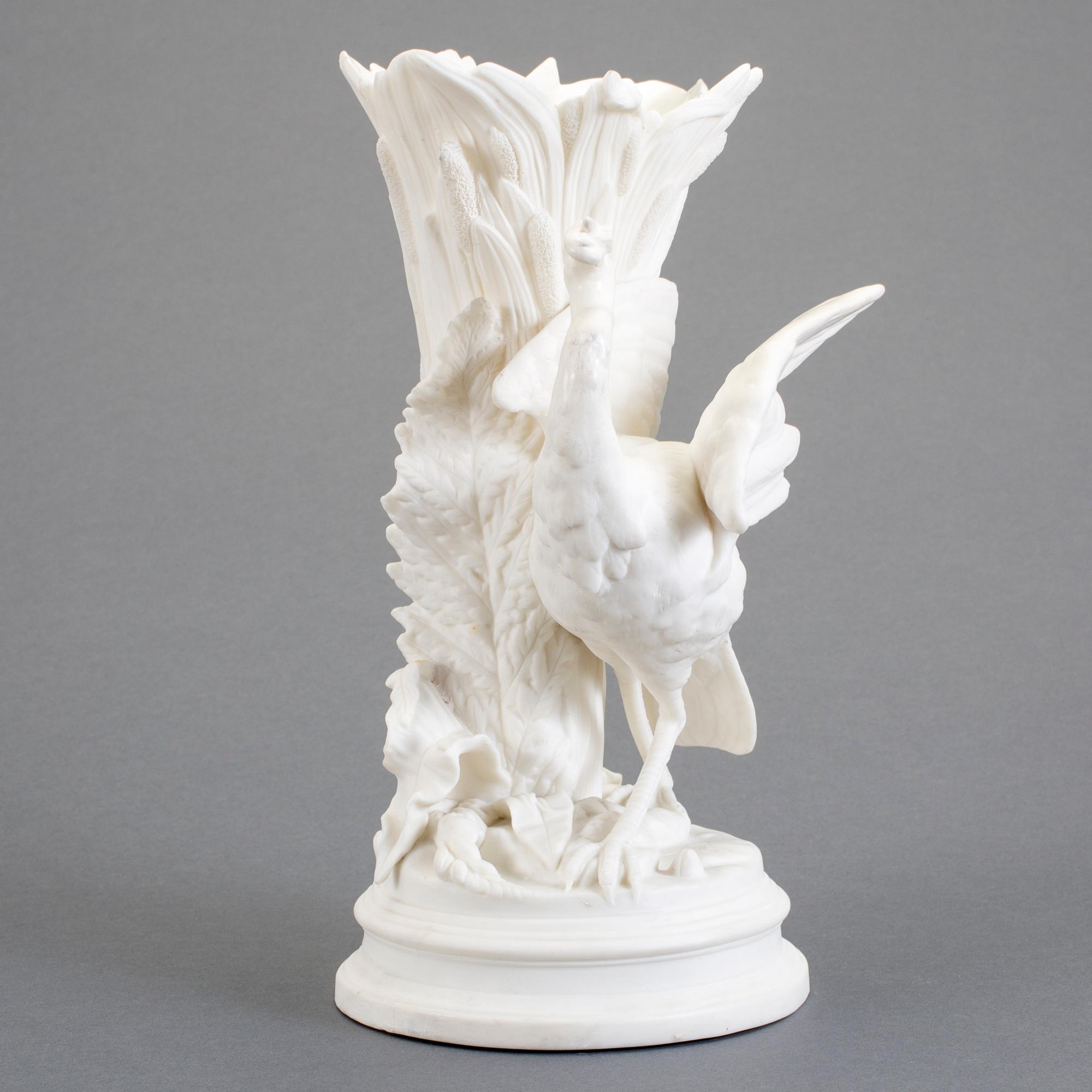 VAS, parian, Gustavsberg, 1860-90.