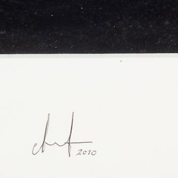 ANNIKA ASCHBERG, c-print, signerad 1/9 och daterad 2010 a tergo.
