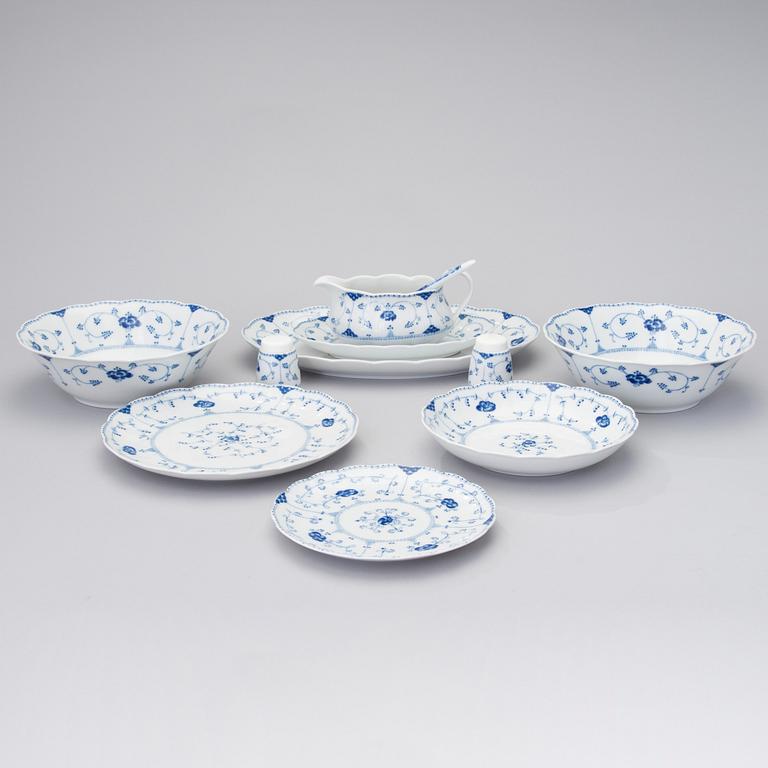 MATSERVIS, 31 delar, porslin, "Eternell", Christineholm Porcelaine 1990-tal.