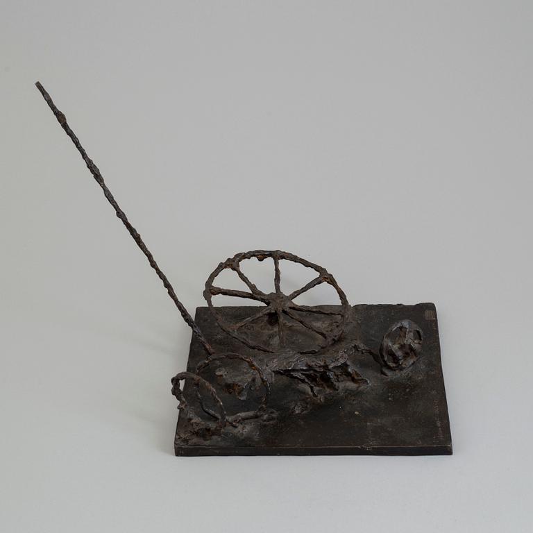 ASMUND ARLE, Skulptur, brons, signerad Asmund Arle och daterad 1963-69. Numrerad 1/5.