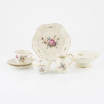 A 26-piece porcelain coffee service, "Frijsenborg", Royal Copenahgen, Denmark.