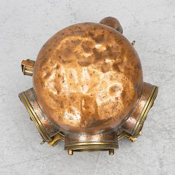 Diving helmet, for deep-sea divers, circa 1900 (before 1904),  C.A. Lindqvist (Carl Axel L 1828-1904).