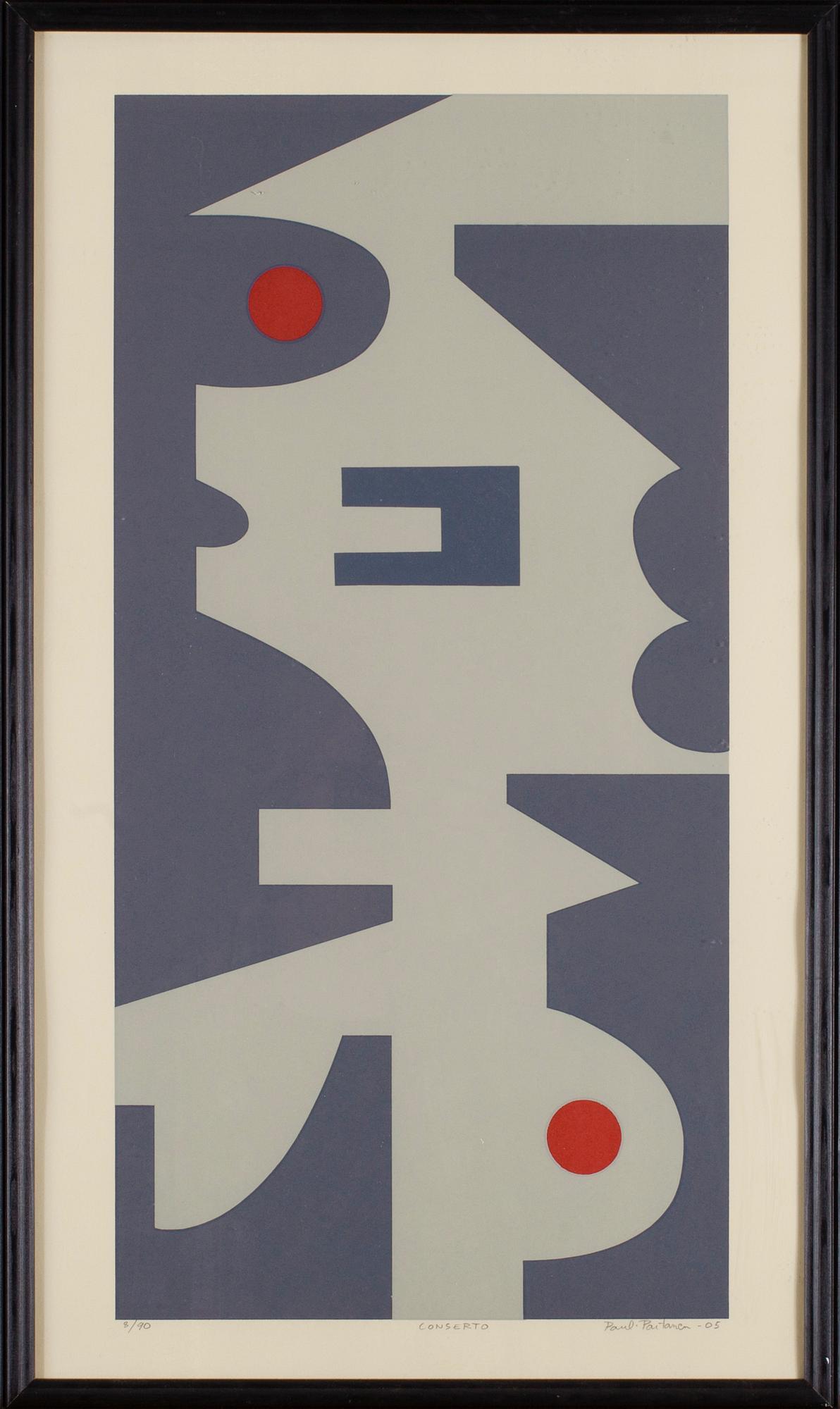 PAULI PARTANEN, serigrafi, signerad, daterad -05 och numerad 8/90.