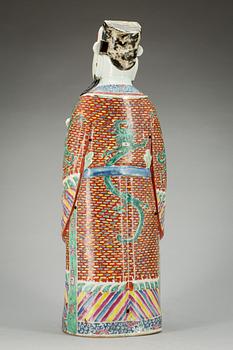 FIGURIN, porslin, Kina, 1900-talets slut.