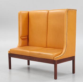 A leather sofa, Donan, Spain, 21st century.