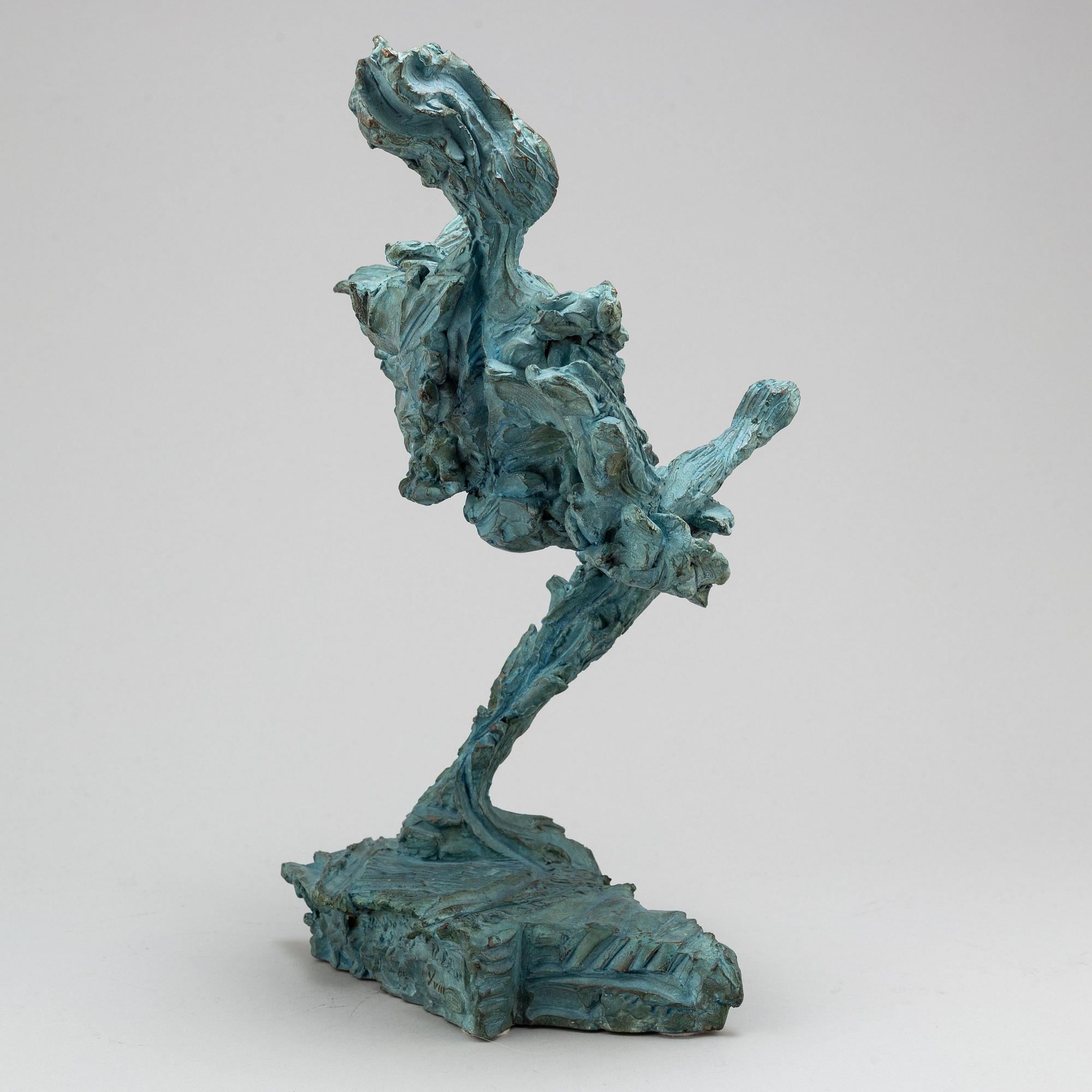 RICHARD BRIXEL, skulptur, patinerad brons. Signerad, daterad samt numrerad I/VIII.