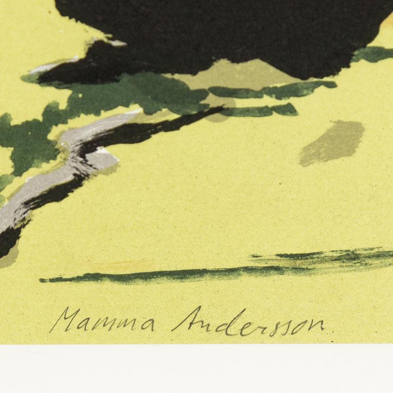 KARIN MAMMA ANDERSSON, lithograph in colours, diptyk, signed 150/150.