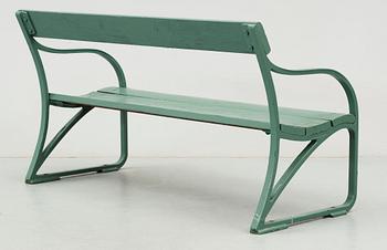 PARKSOFFA, gjutjärn, Näfveqvarn. 1900-tal.