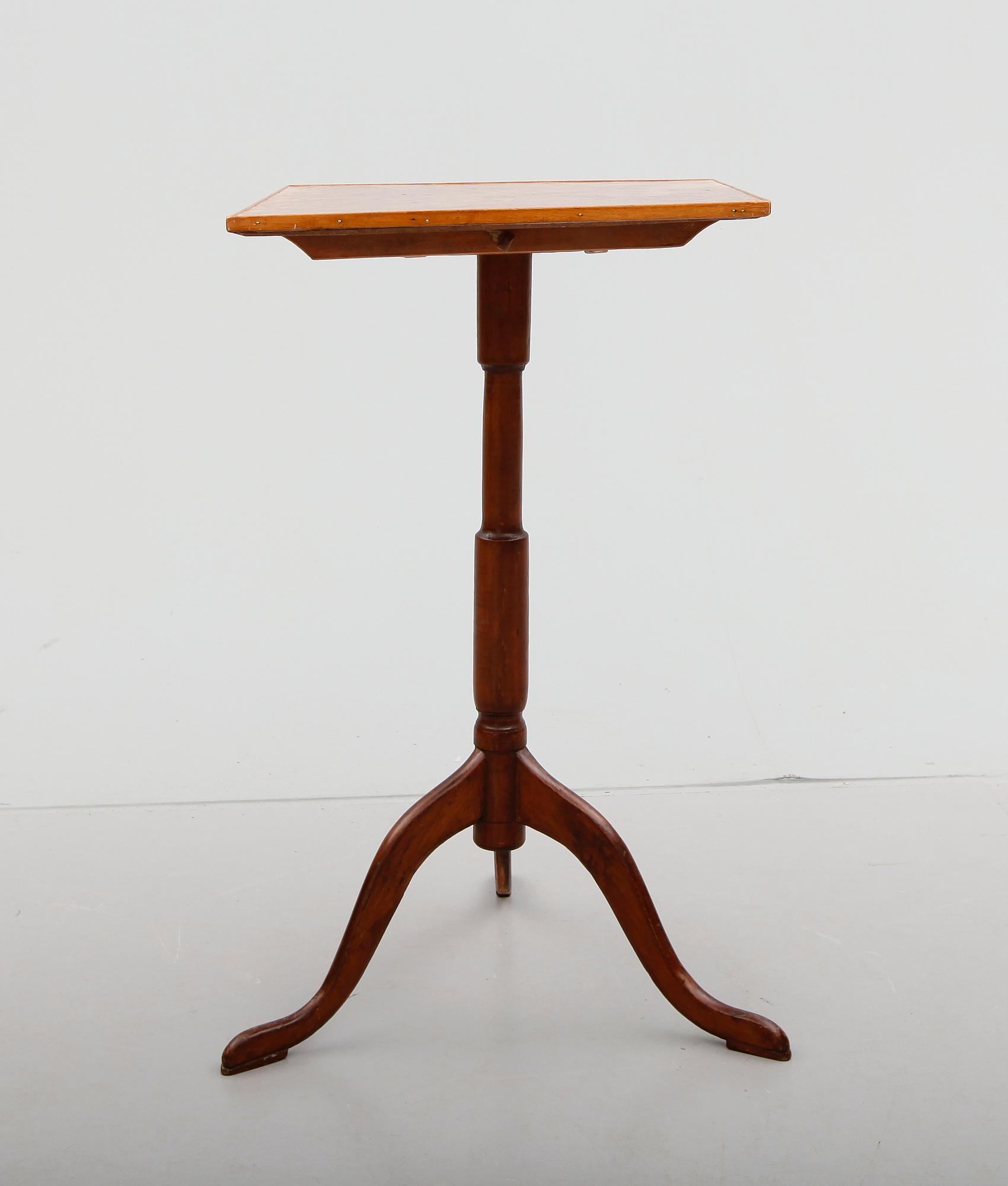 FÄLLBORD, Mälardalen, 1700-tal.