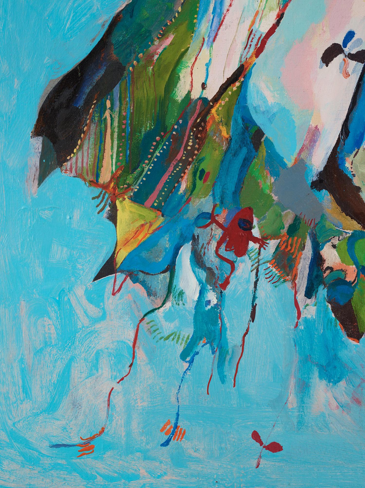 Leif Ericson, "Kring en damm".