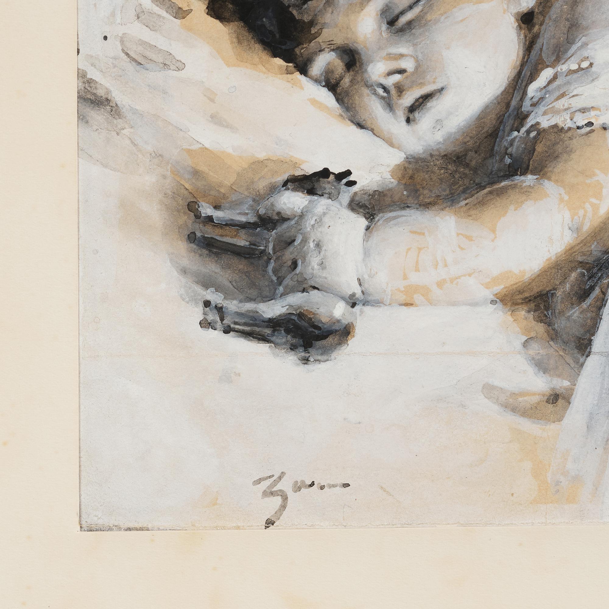 Anders Zorn, Sleeping boy.