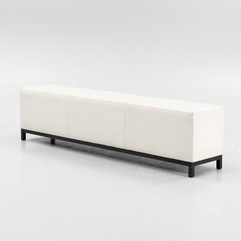 Christian Liaigre, an upholstered bench.