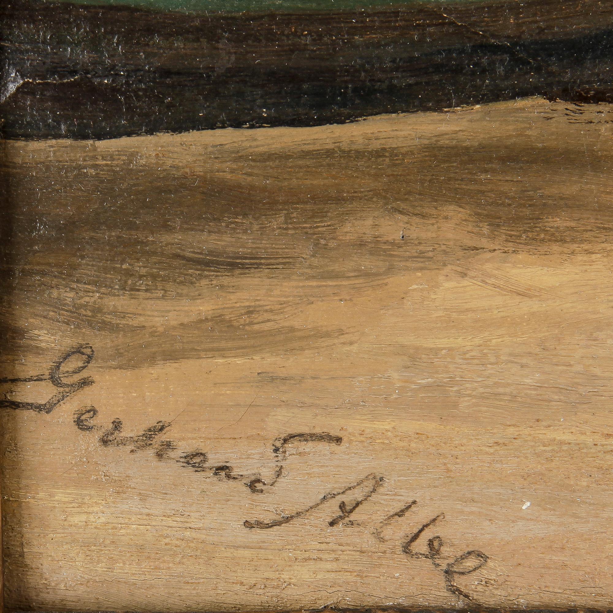 GERHARD ALBE, olja på duk, signerad.