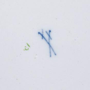 FAT, porslin, Meissen, 1800-tal.