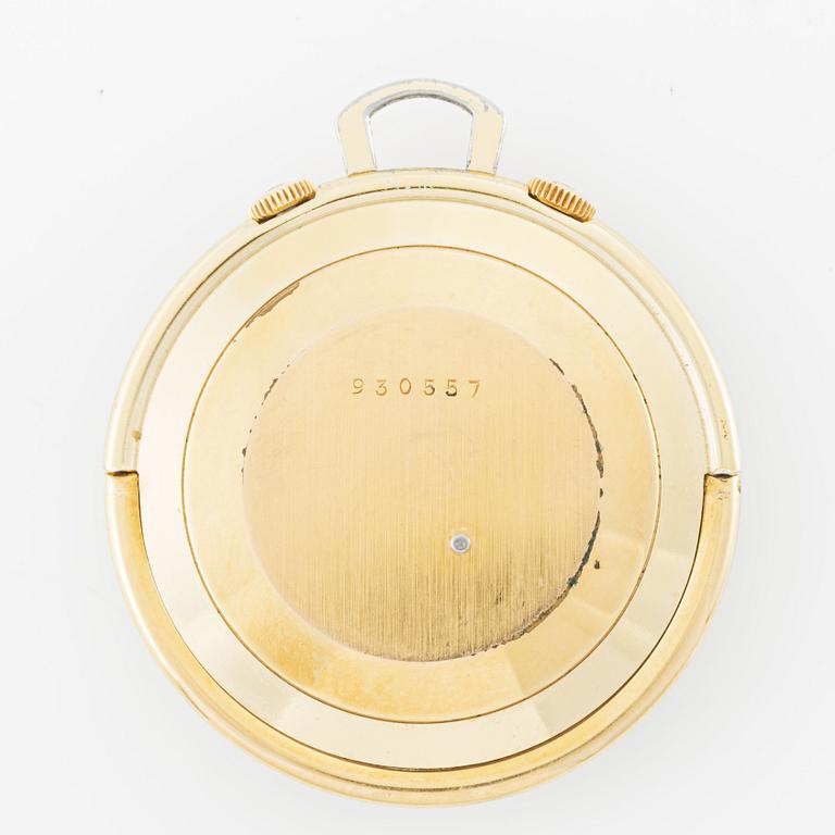 Jaeger-LeCoultre, "Memovox Pocket Watch", 42 mm.
