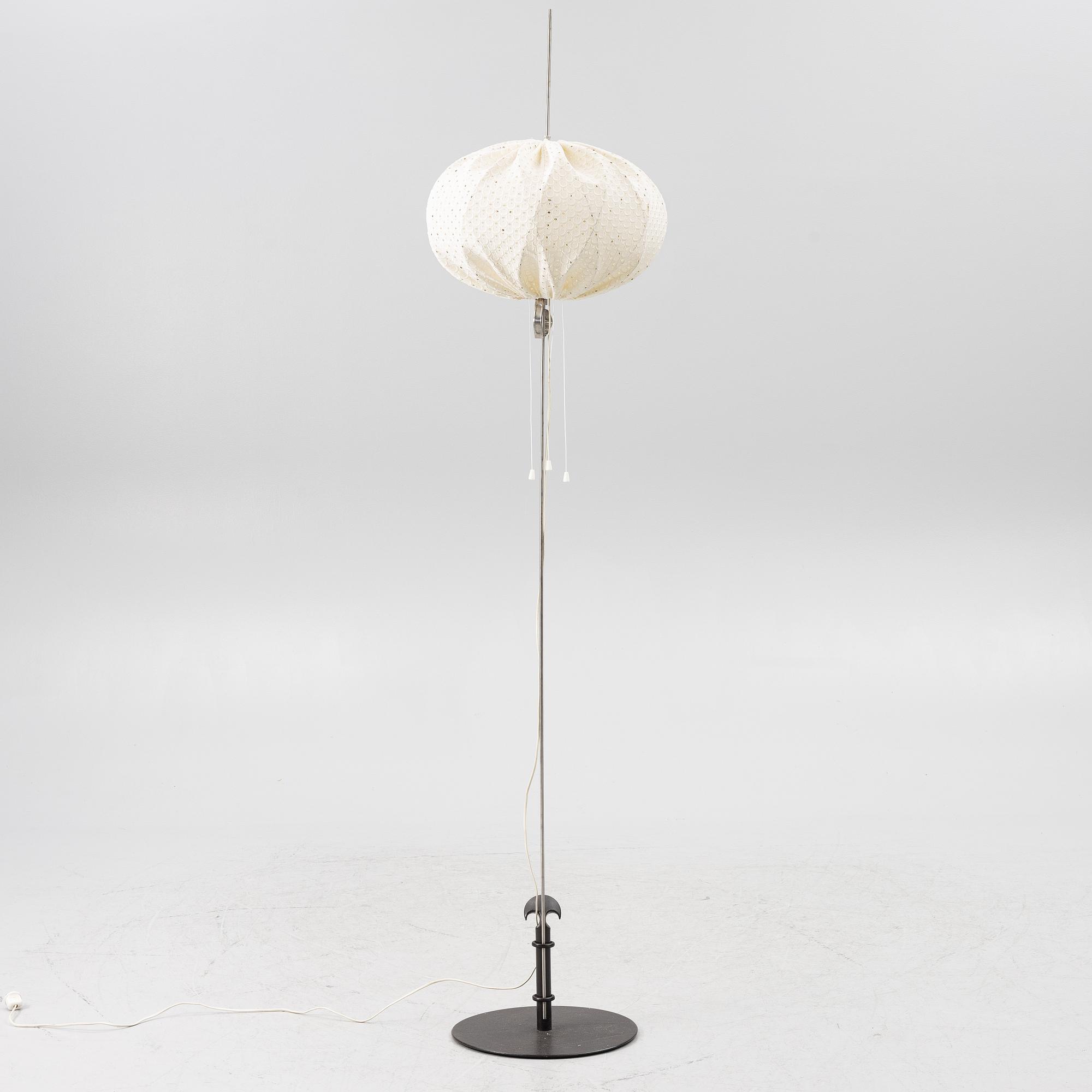 Tore Ahlsén, golvlampa, "Napoleon vid Nilen", AB Pia, sannolikt 1960-tal.