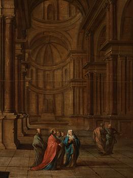 Jan Juriaensz. van Baden, Palace interior with Christ.