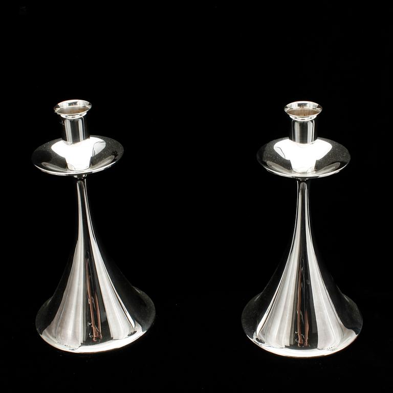 LJUSSTAKAR, silver, MGAB, Uppsala, 1960.