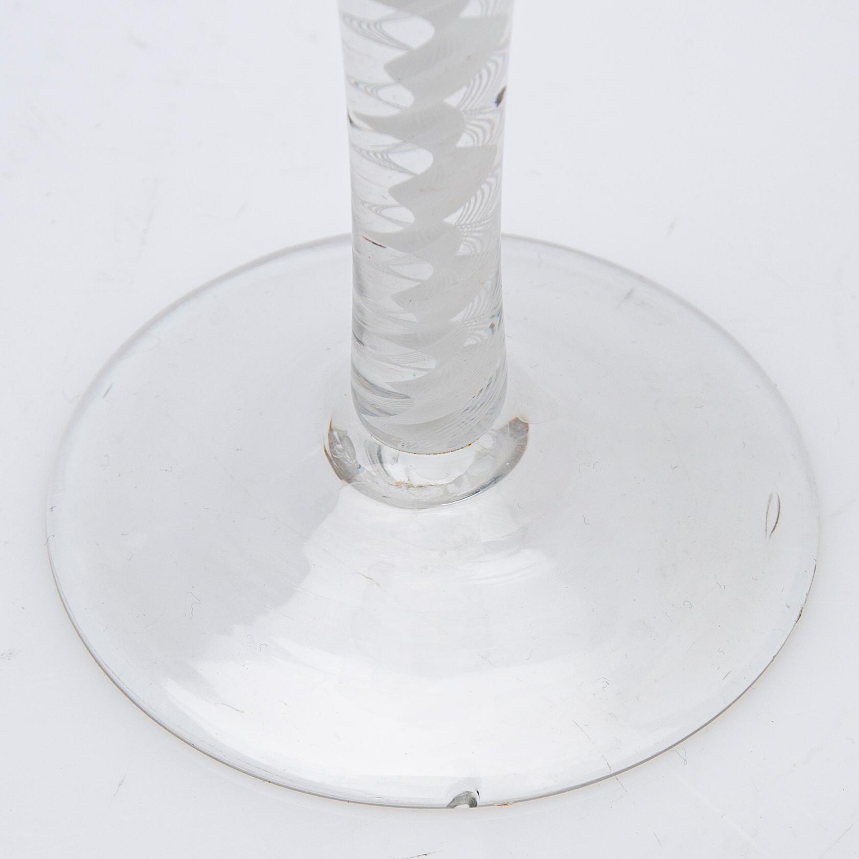 A set of glass, 13 pieces, 18th century.