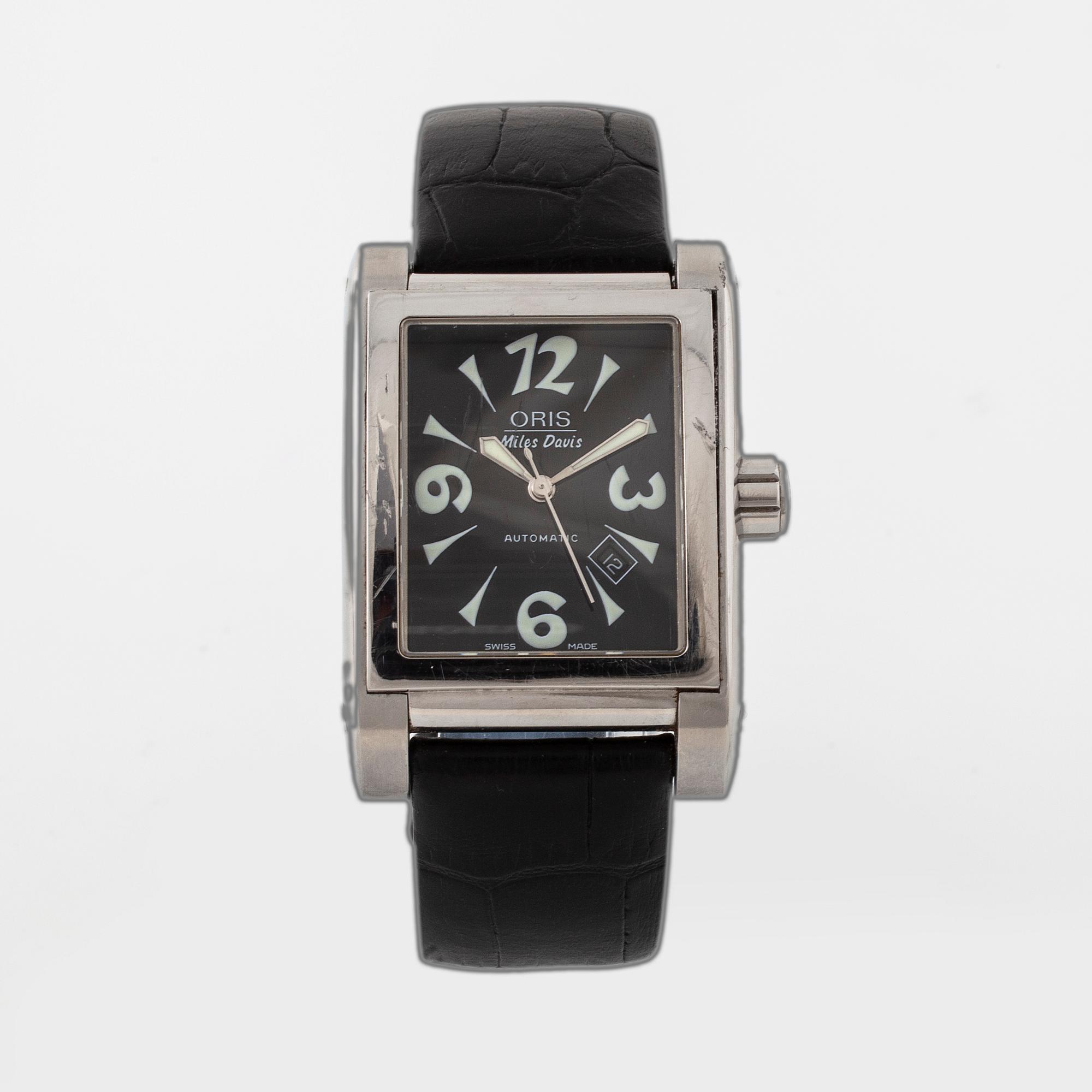 ORIS Miles Davis wristwatch 30 5x36 mm. Bukowskis