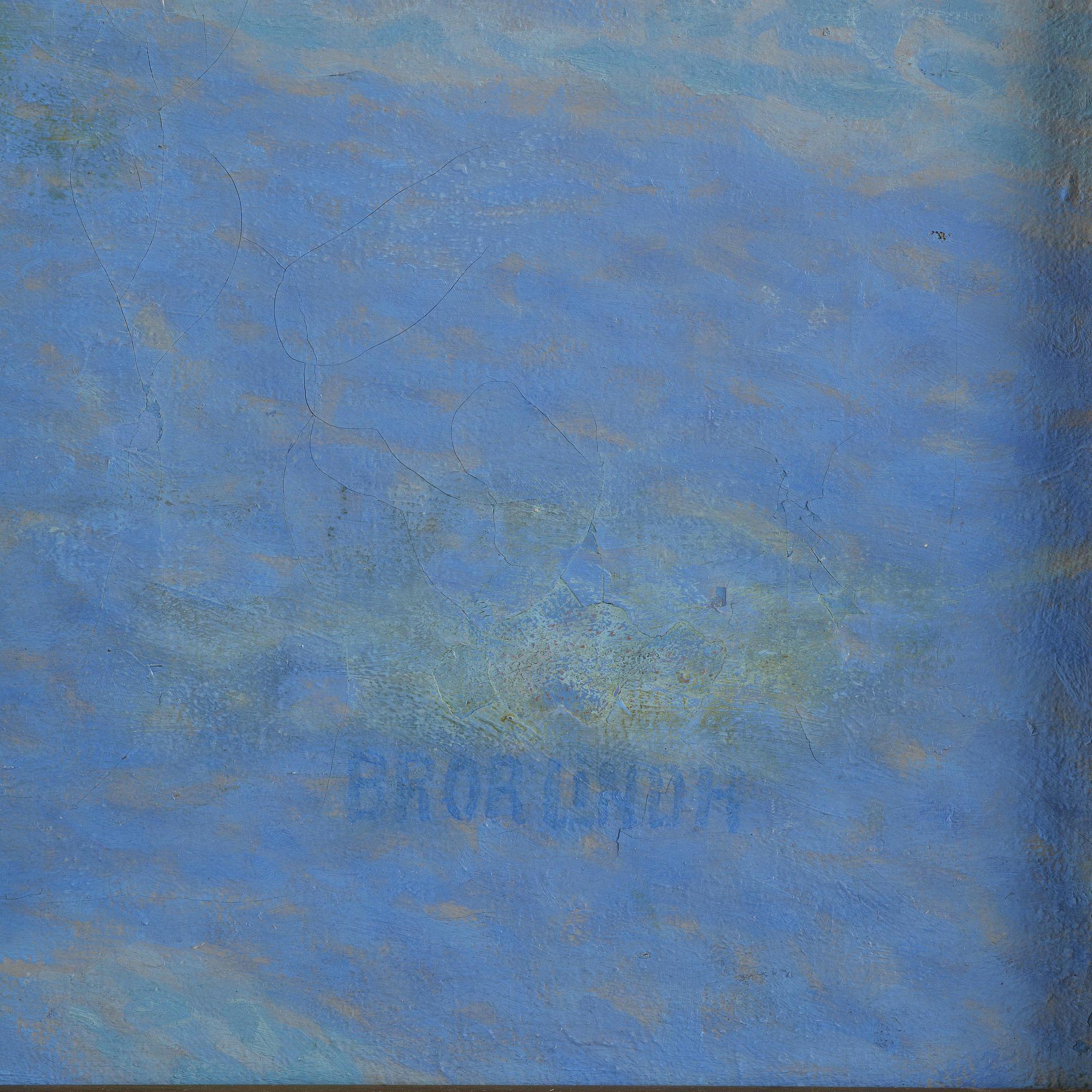 Bror Lindh, Winter Landscape.